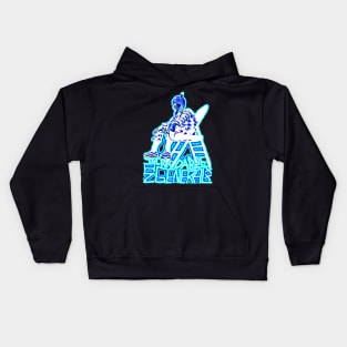 KVLI3N ''INCREDABLE IN GENERAL'' (BLUE) Kids Hoodie